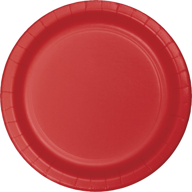 Classic Red Dinner Plate