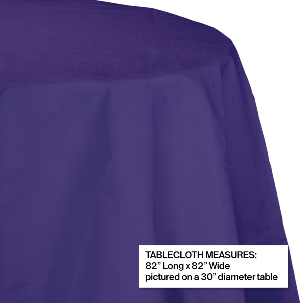 Purple Round Tablecover