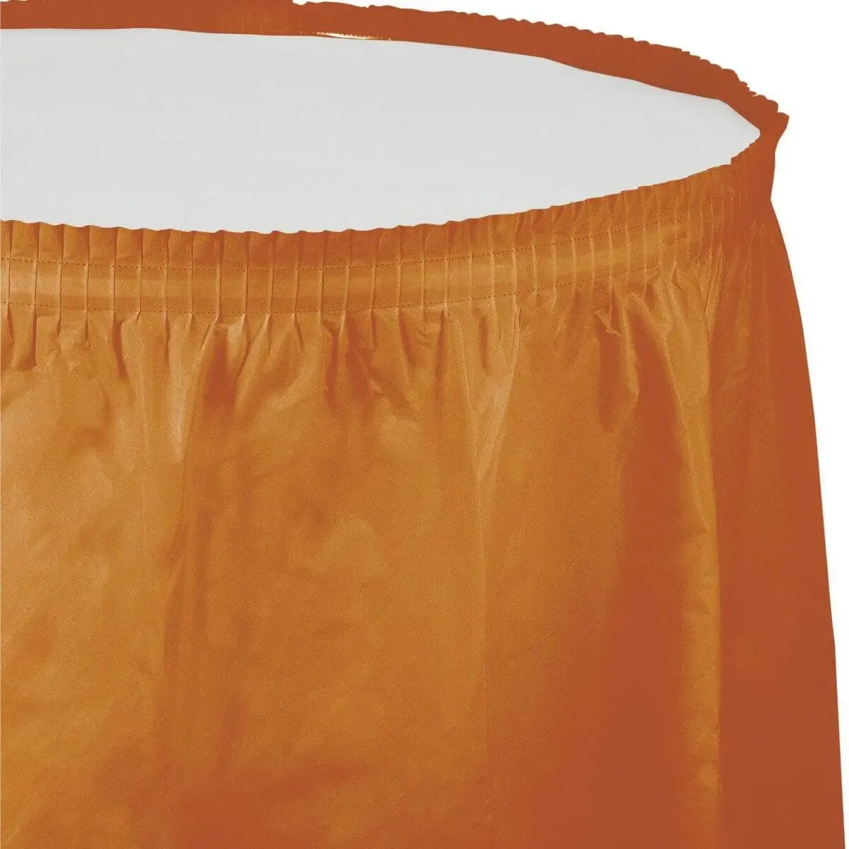 Pumpkin Spice Table Skirt