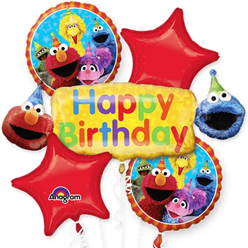 Sesame Street Bouquet Of Balloons