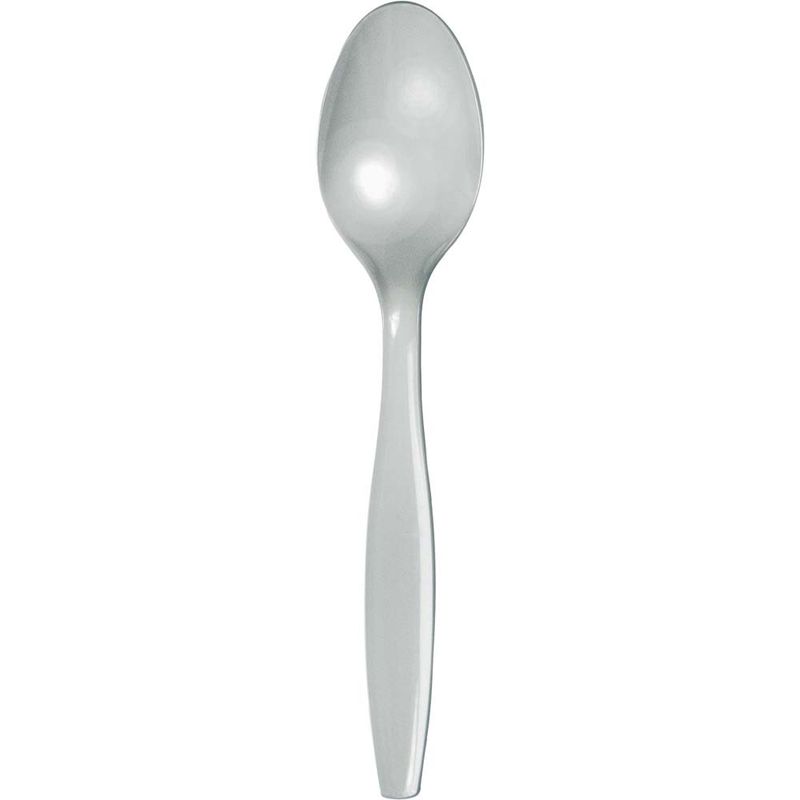 Shimmering Silver Spoons 24ct