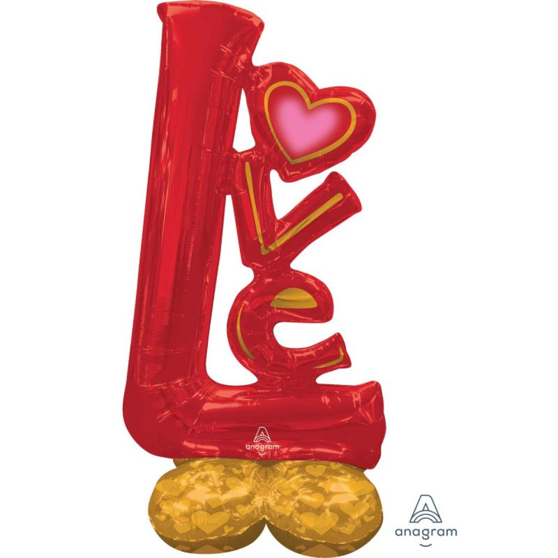 Foil Balloon Airloonz Big Love 58in