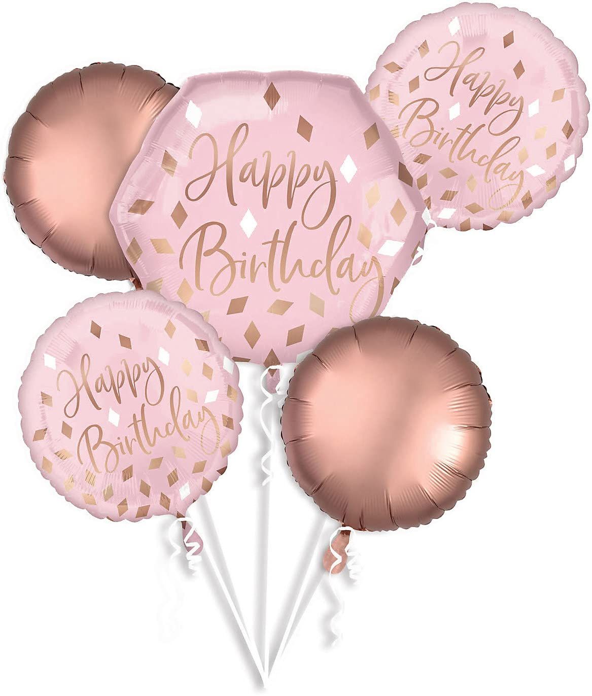 BLUSH BIRTHDAY BOUQUET OF BALLOONS