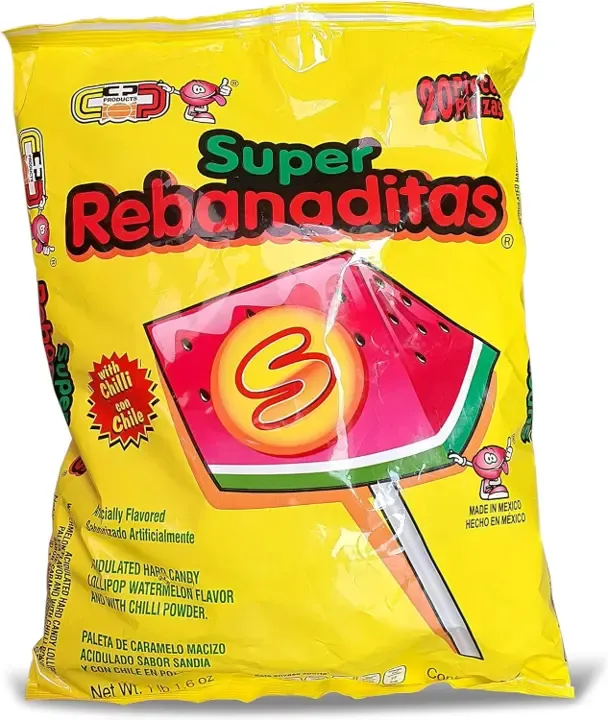 Rebanaditas Mexican Candy With Chili (Con Chile)