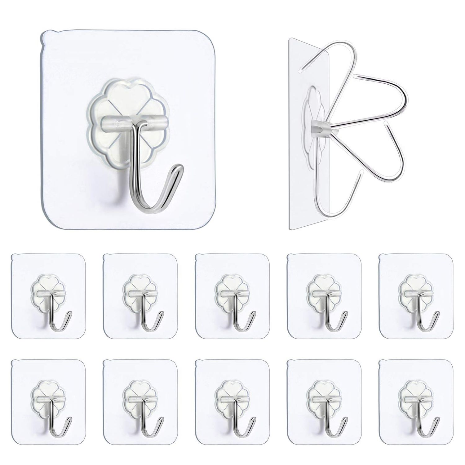24 lb Adhesive Hooks 10 pack