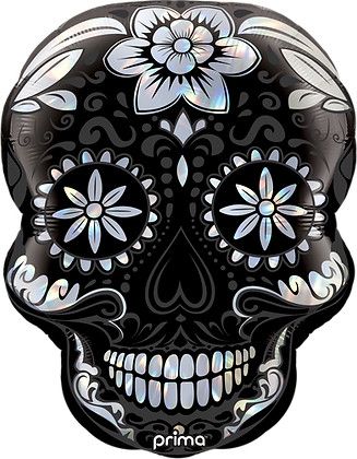 24" Skull Special Shape