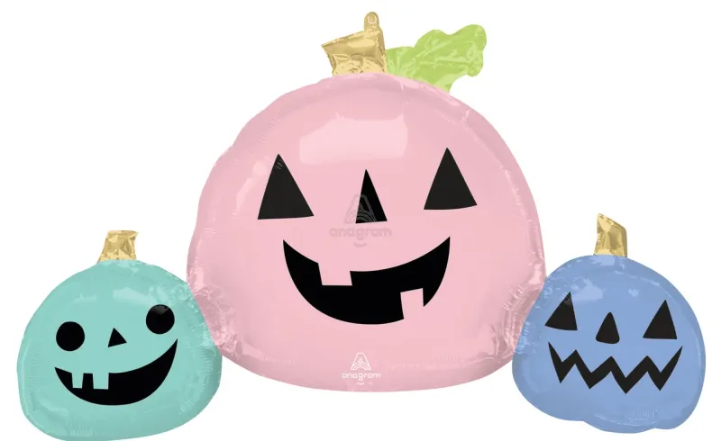 PASTEL HALLOWEEN PUMPKINS SUPER SHAPE