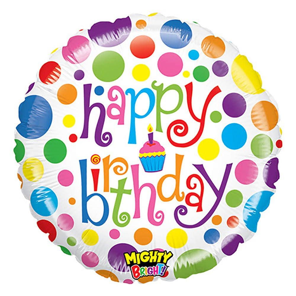 21" MIGHTY COLORFUL BIRTHDAY