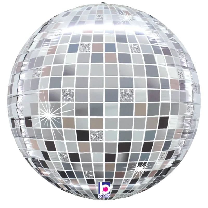15" DIMENSIONALS DISCO BALL GLOBE MULTI-SIDED SHAPE