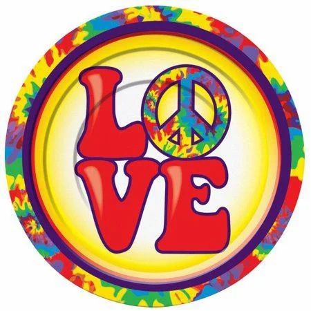 Hippie 7 Cake Plates (8 Count)