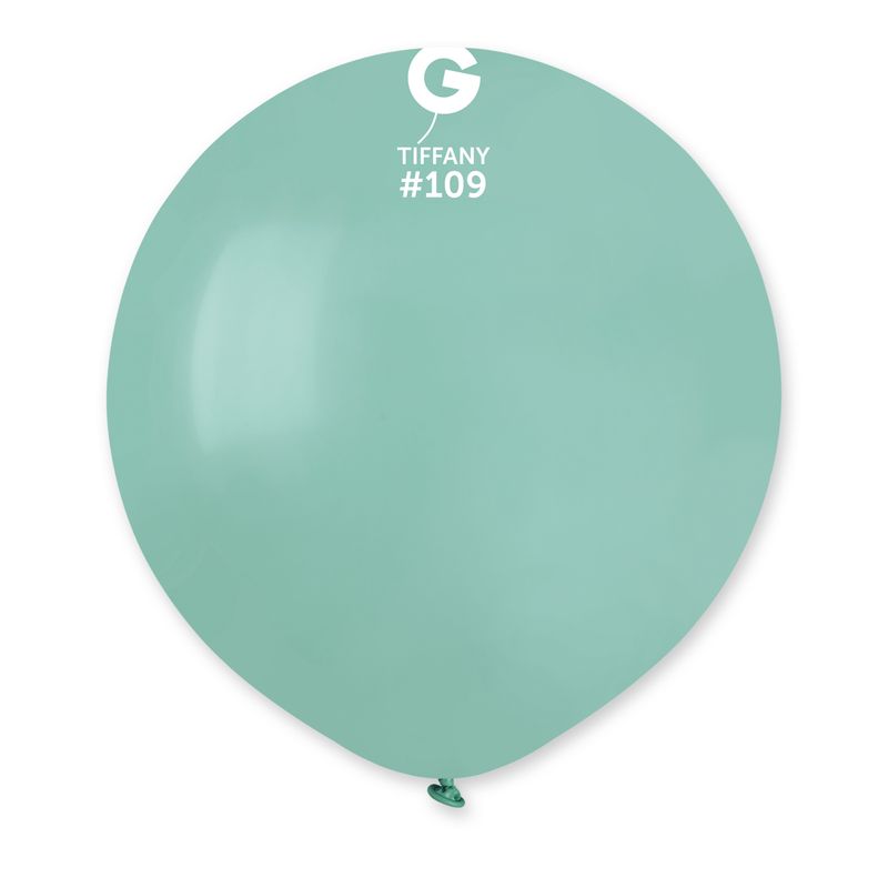 Gemar Standard Tiffany Latex Balloons #109 19in - 25 pieces