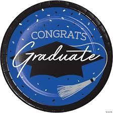School Spirit Cobalt Plate 