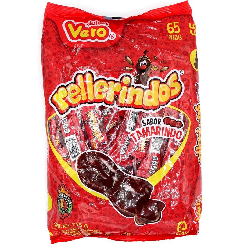Pinatas Vero Mexican Tamarindo Candy Rellerindos