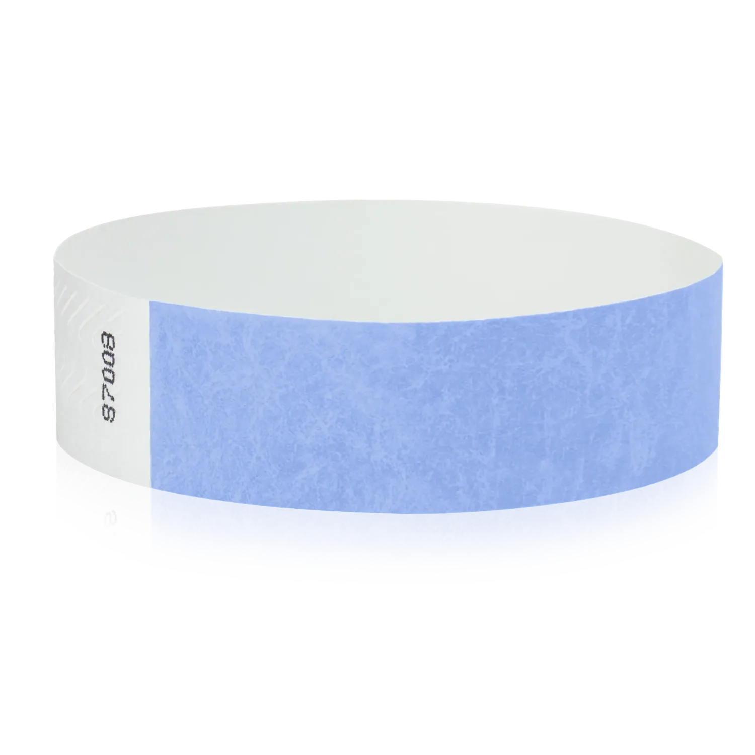 Tyvek 3/4"X10" Lt. Blue Wristbands Pack Of 100