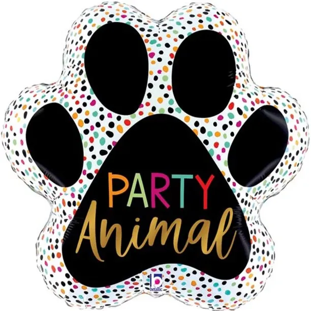 31" PARTY ANIMAL PAW HELIUM SHAPE