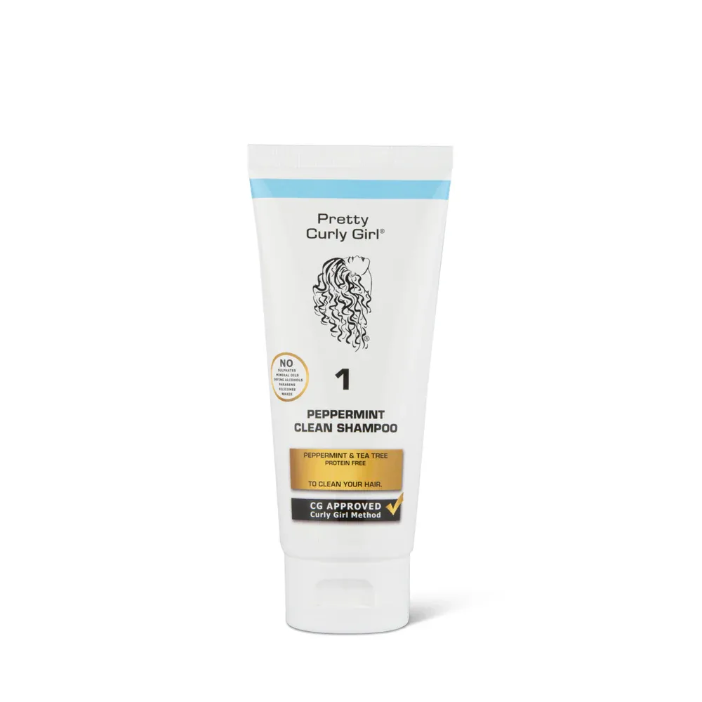 Pretty Curly Girl Peppermint Clean Shampoo 100ML