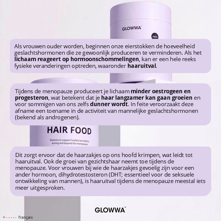 Glowwa hairfood Meno set (3stuks)