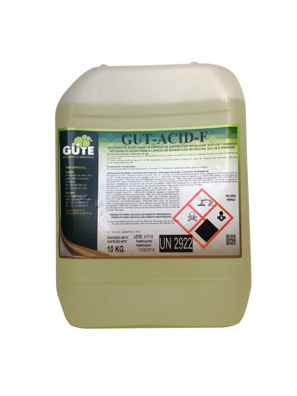 GUT-ACID F 10KG GUT-ACID F 10KG