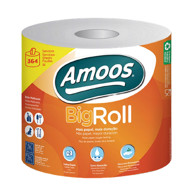 PAPEL MULTIUSOS PAPEL MULTIUSOS "AMOOS" BIG ROLL