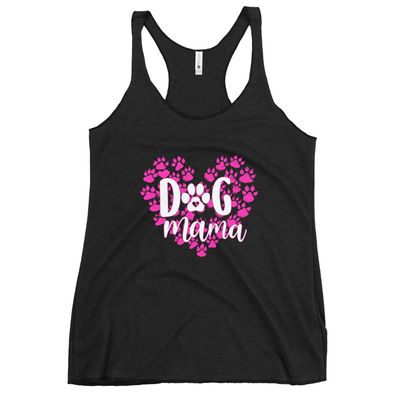 Women&#39;s Racerback Tank: Dog Mama