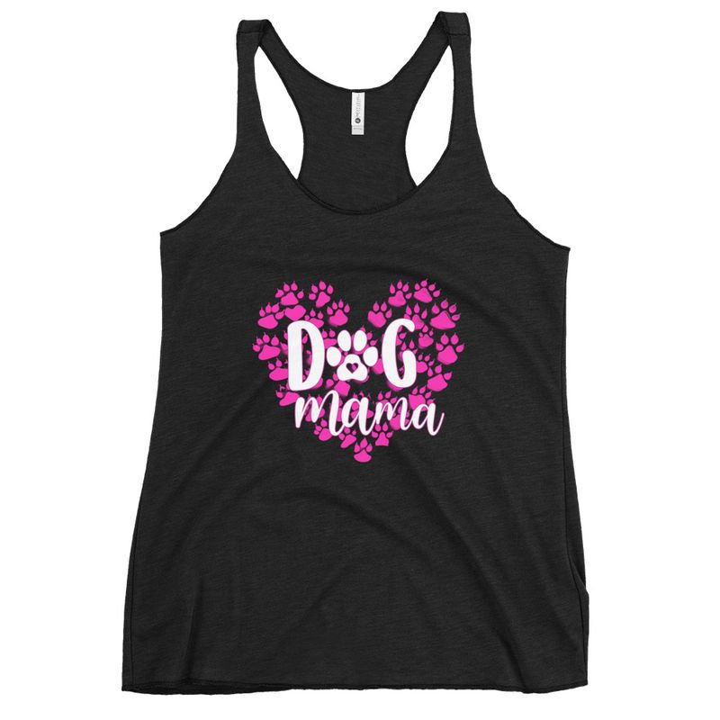 Women&#39;s Racerback Tank: Dog Mama