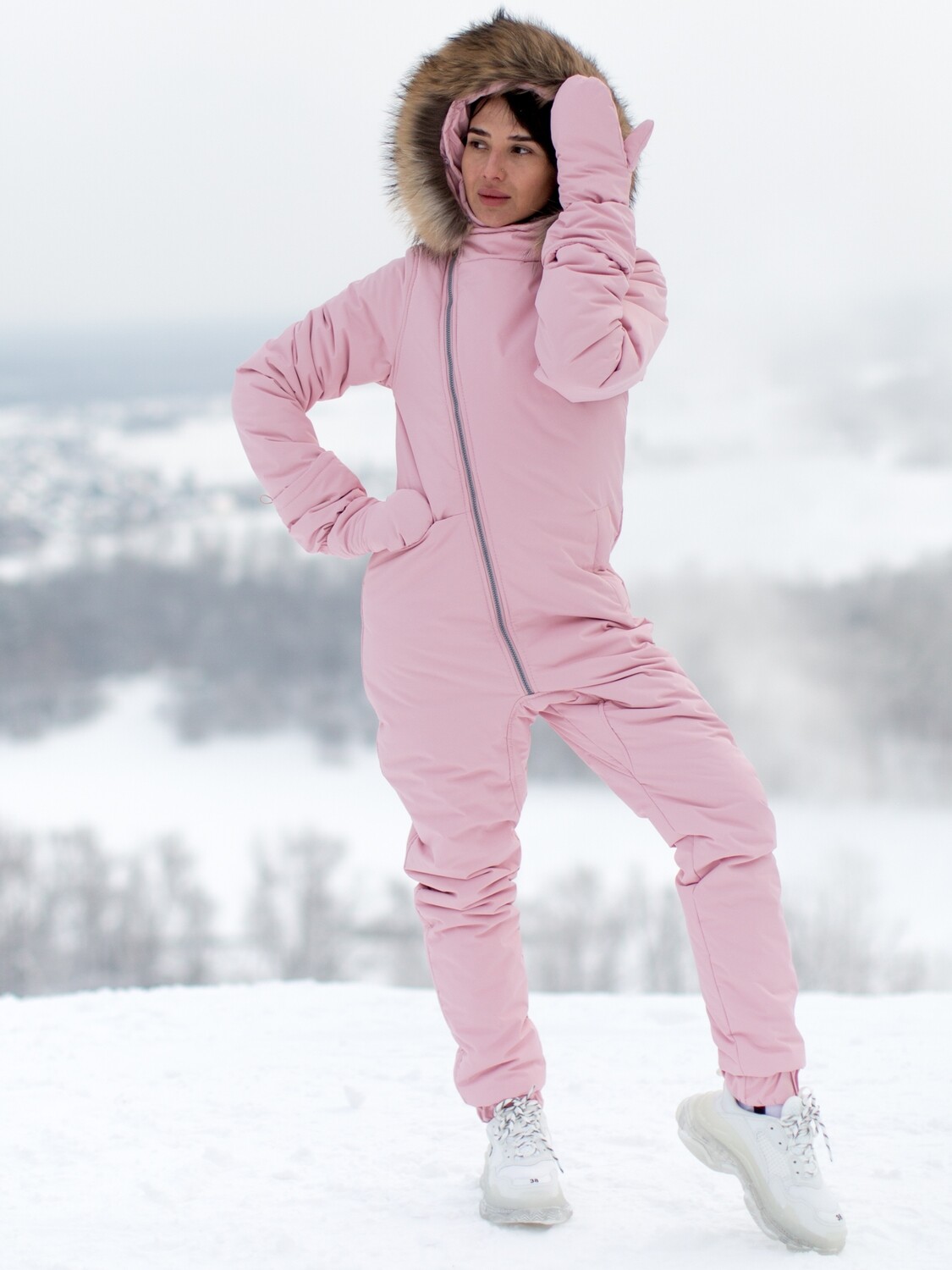 Nhim Fashion комбинезон зимний женский
