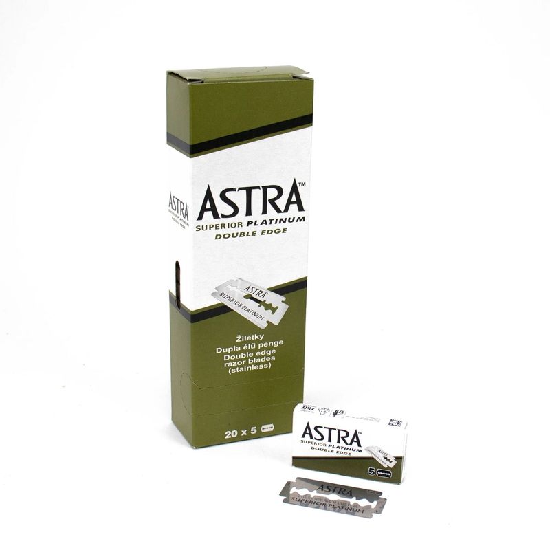 Superior Platinum Double Edge Razor Blades