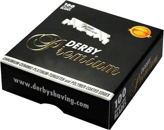 Derby Premium Single Edge Razor Blades (100-Pack)