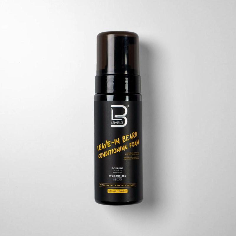 Leave-In Beard Conditioning Foam - Softens, Moisturizes, and Tames Facial Hair