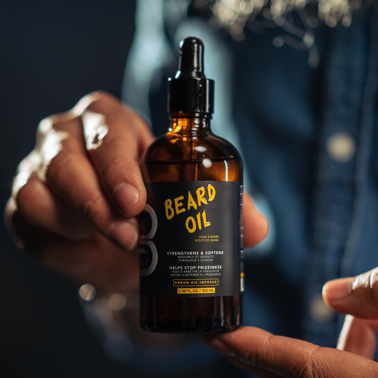 L3VEL3 Beard Oil - Argan Infused for Softness, Shine & Healthy Skin