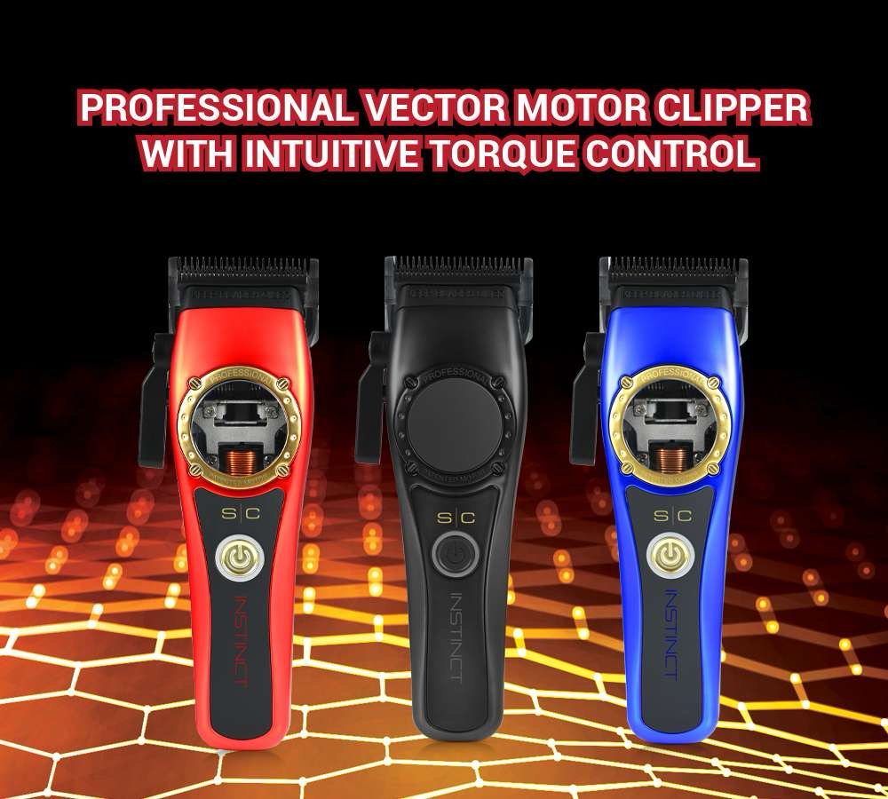 Stylecraft Instinct Clipper - Professional Cordless With Intituive Torque Control and Vector Motor SC607M