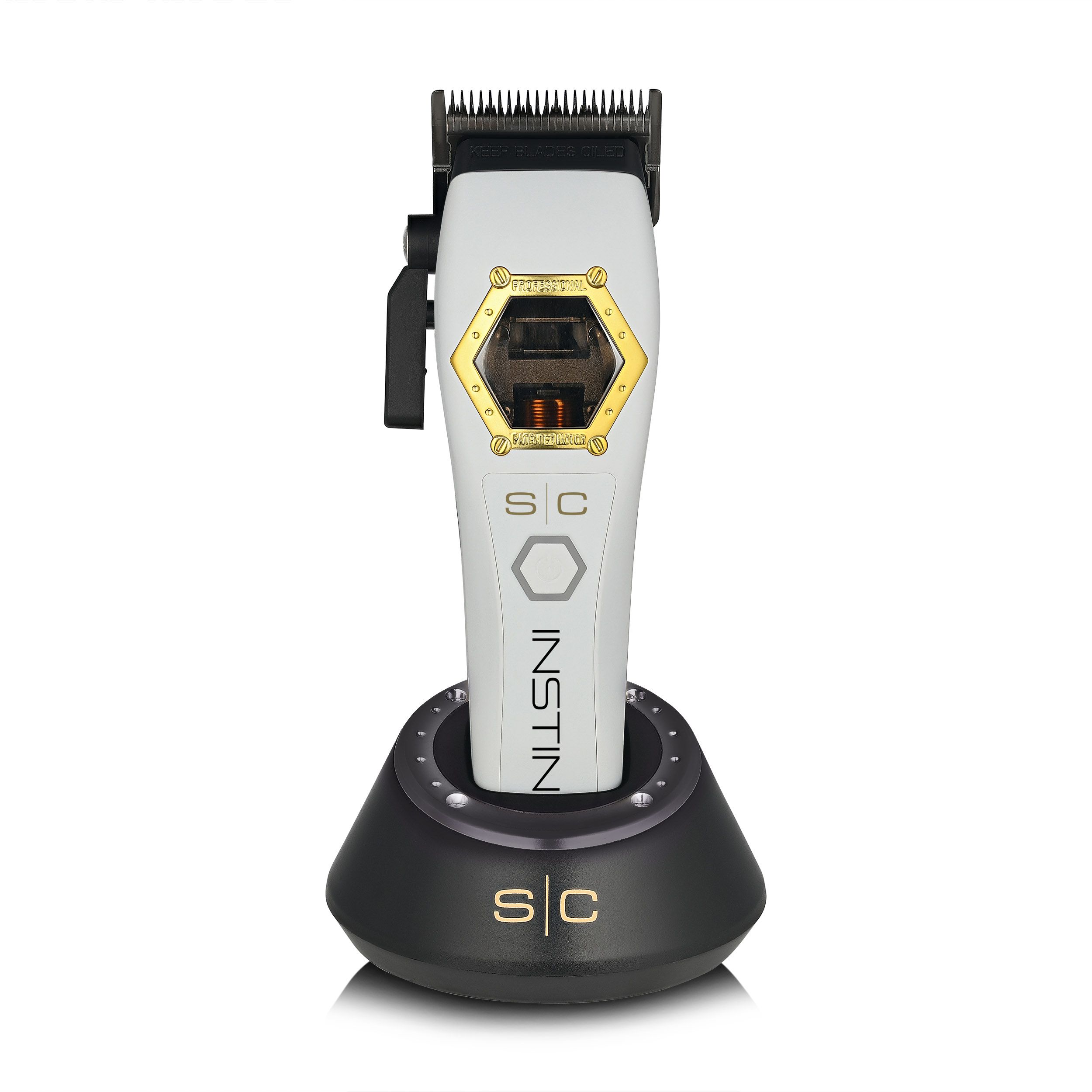 Stylecraft Instinct Metal Clipper - Professional Cordless Hair Clipper With IN2 Vector Motor - SC611M