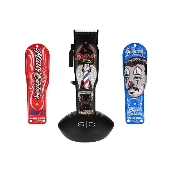 Stylecraft SIC X MISTER CARTOON CLIPPER - Professional Cordless Hair Clipper With Super Torque Motor - LIMITED SERIES - SC609B