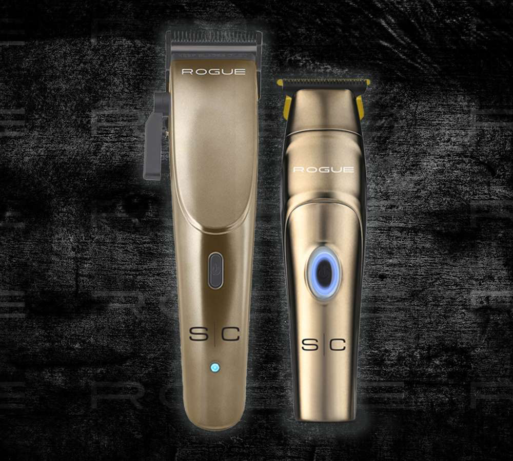 Stylecraft Rogue Combo Set - Professional Cordless Hair Clipper/Trimmer with 9V Magnetic Motor - SC201N