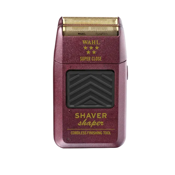Wahl Professional 5-Star Cord/Cordless Shaver/Shaper - Red