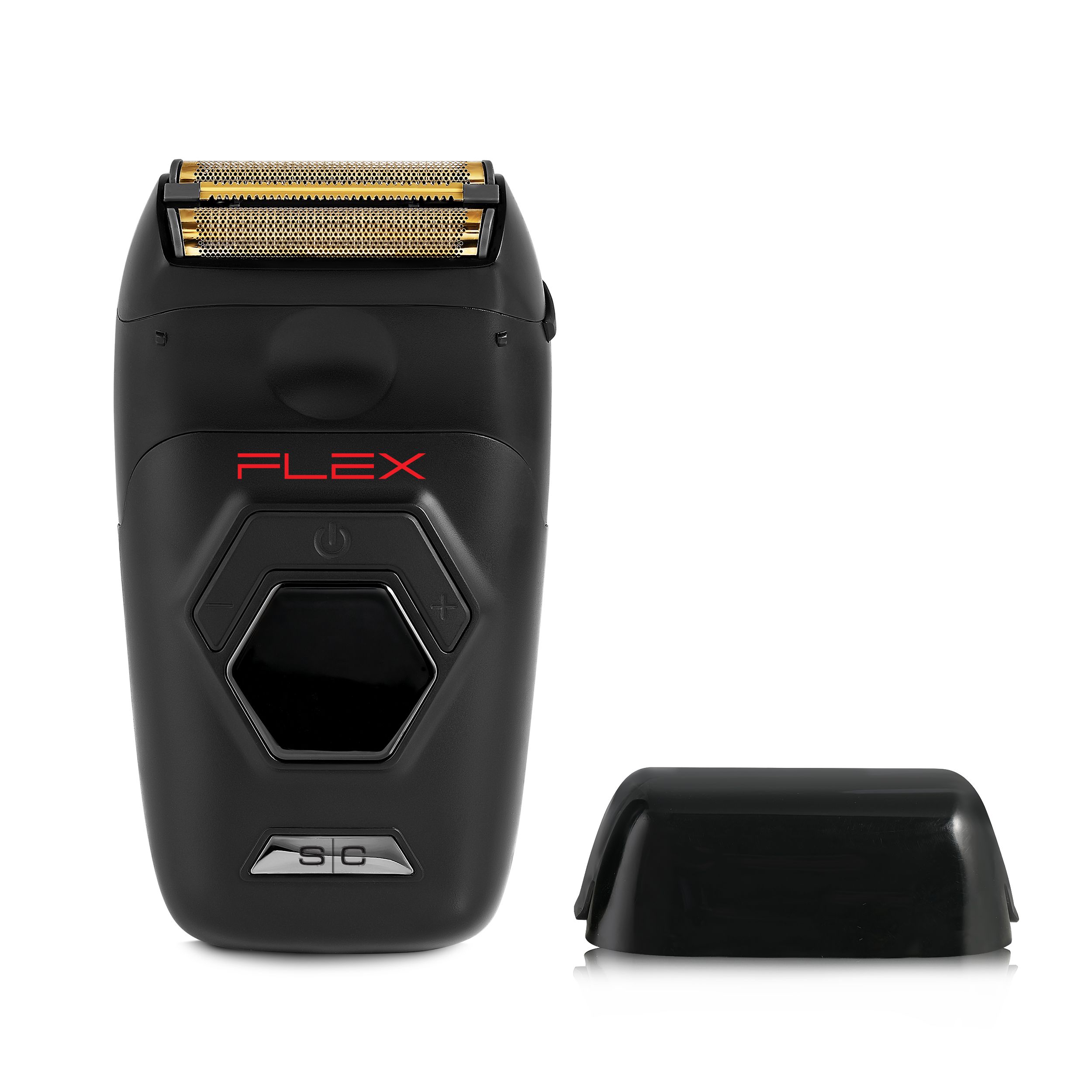 Stylecraft Flex Shaver - Electric Foil Shaver With Gold Titanium Foil Head and Super Torque Motor