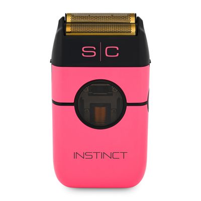 Stylecraft Instinct Metal Shaver - Professional Double Foil Cordless Shaver With Intuitive Torque Control and IN2 Vector Motor in Pink Stylecraft Instinct Metal Shaver - Professional Double Foil Cordless Shaver With Intuitive Torque Control and IN2 Vector Motor in Pink