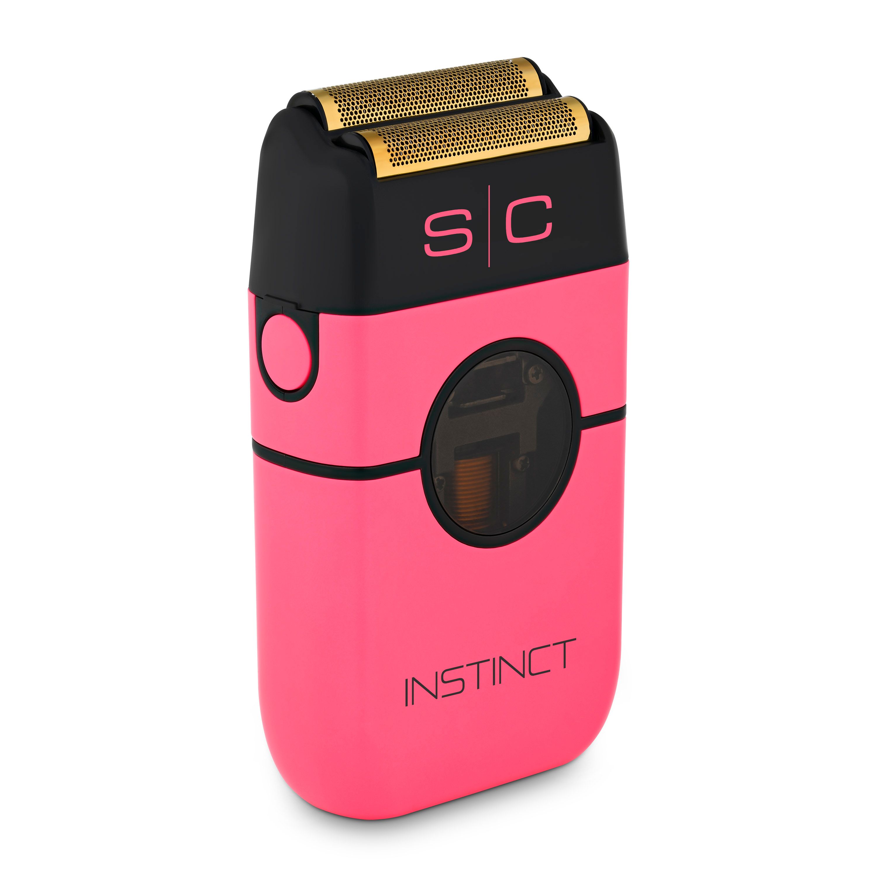 Stylecraft Instinct Metal Shaver - Professional Double Foil Cordless Shaver With Intuitive Torque Control and IN2 Vector Motor in Pink