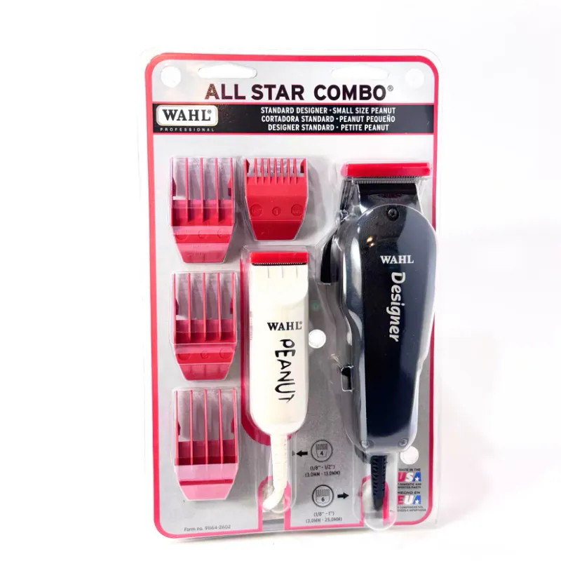 Wahl Professional Designer & Classic Peanut All Star Combo Set