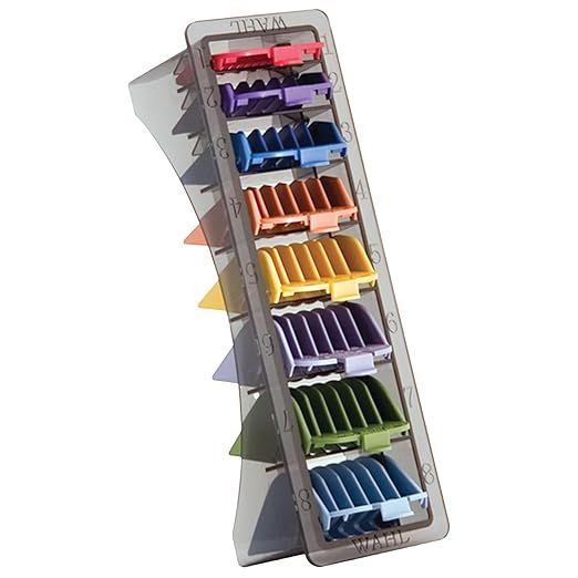Wahl Professional Cutting Guides 1/8 Color Coded Clipper Guards