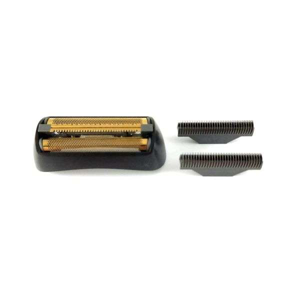Stylecraft Replacement Gold Titanium Double Foil Head/Cutter Set Compatible with the Flex Shaver