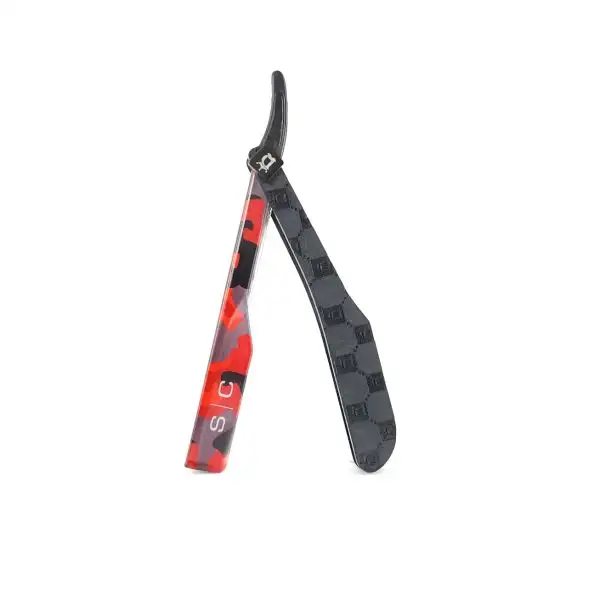 Stylecraft SC x Deluxe Camo Line Straight Edge Razor Tool (blade not included)