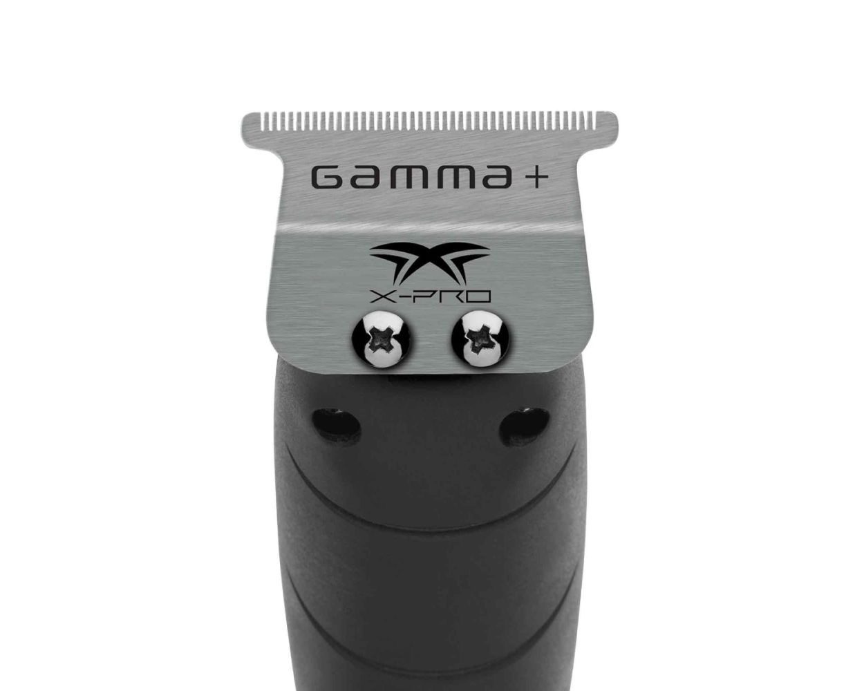 Gamma+ X-Pro Wide Stainless Steel with Black Diamond Carbon DLC The One Cutting Trimmer Blade Set