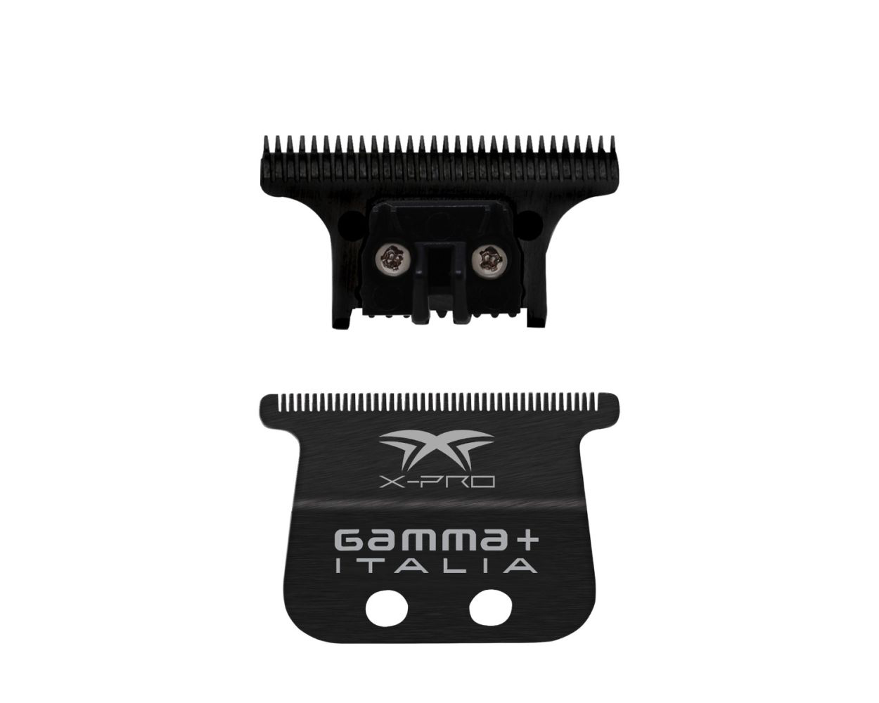 Gamma+ Replacement Fixed Black Diamond X-Pro Wide Fixed Blade with Black DLC "The One" Cutter Trimmer Blade Set