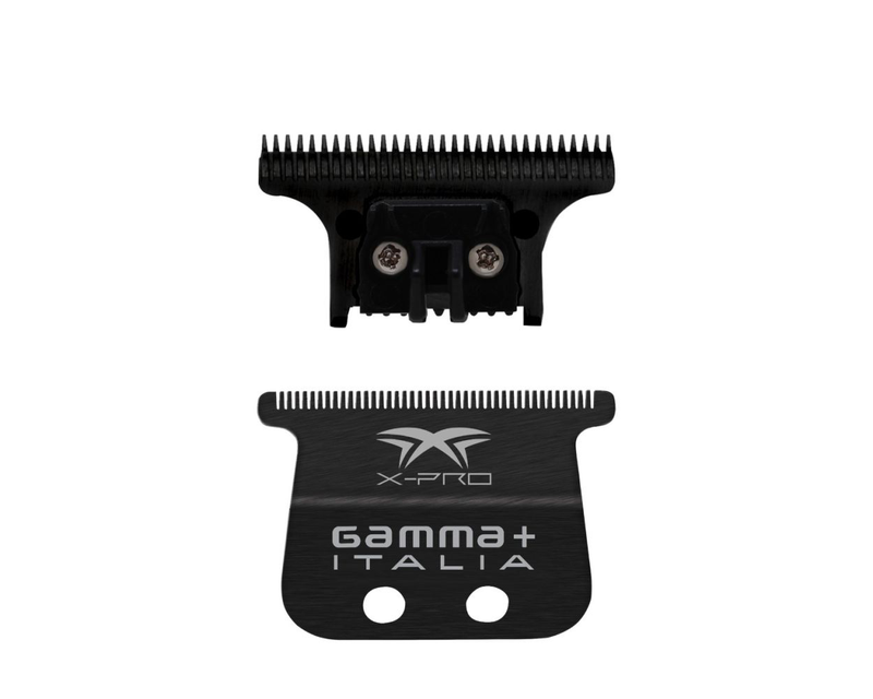 Gamma+ Replacement Fixed Black Diamond X-Pro Wide Fixed Blade with Black DLC "The One" Cutter Trimmer Blade Set