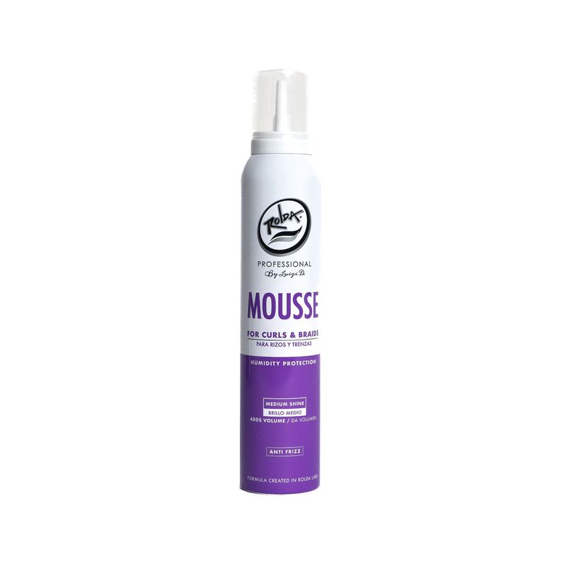 Rolda - Hair Mousse for Curly Hair & Braids (6.76oz | 200ml)
