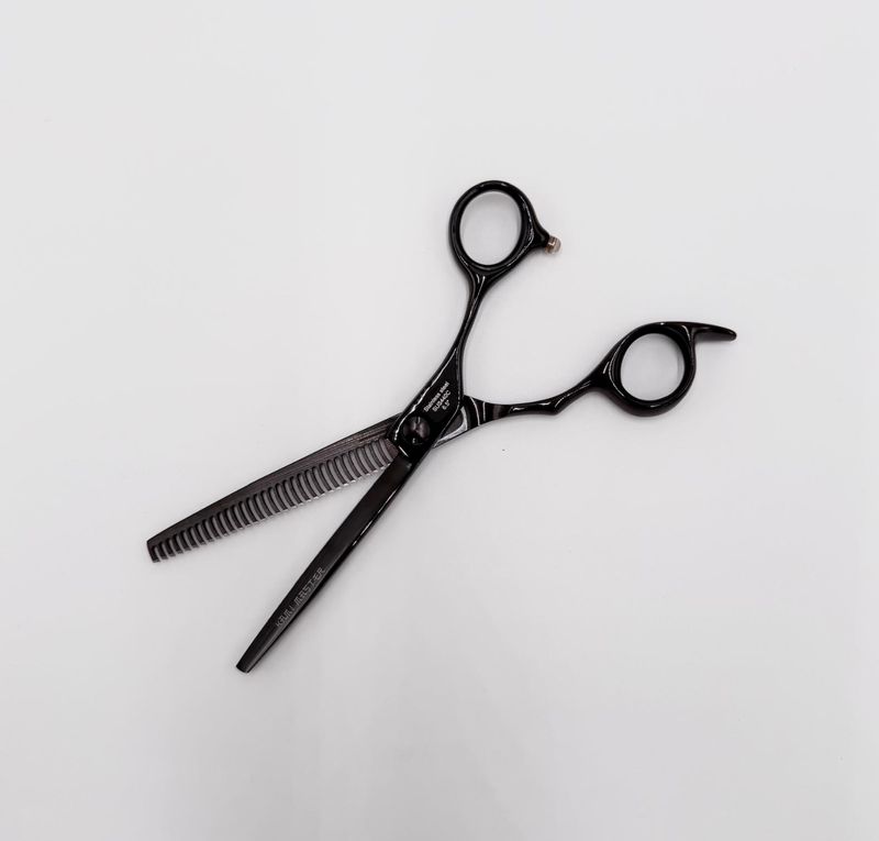 Kami Master Barber Thinning Scissors Shear 6.5"  - Black