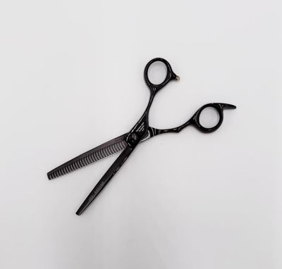 Kami Master Barber Thinning Scissors Shear 6.5"  - Black