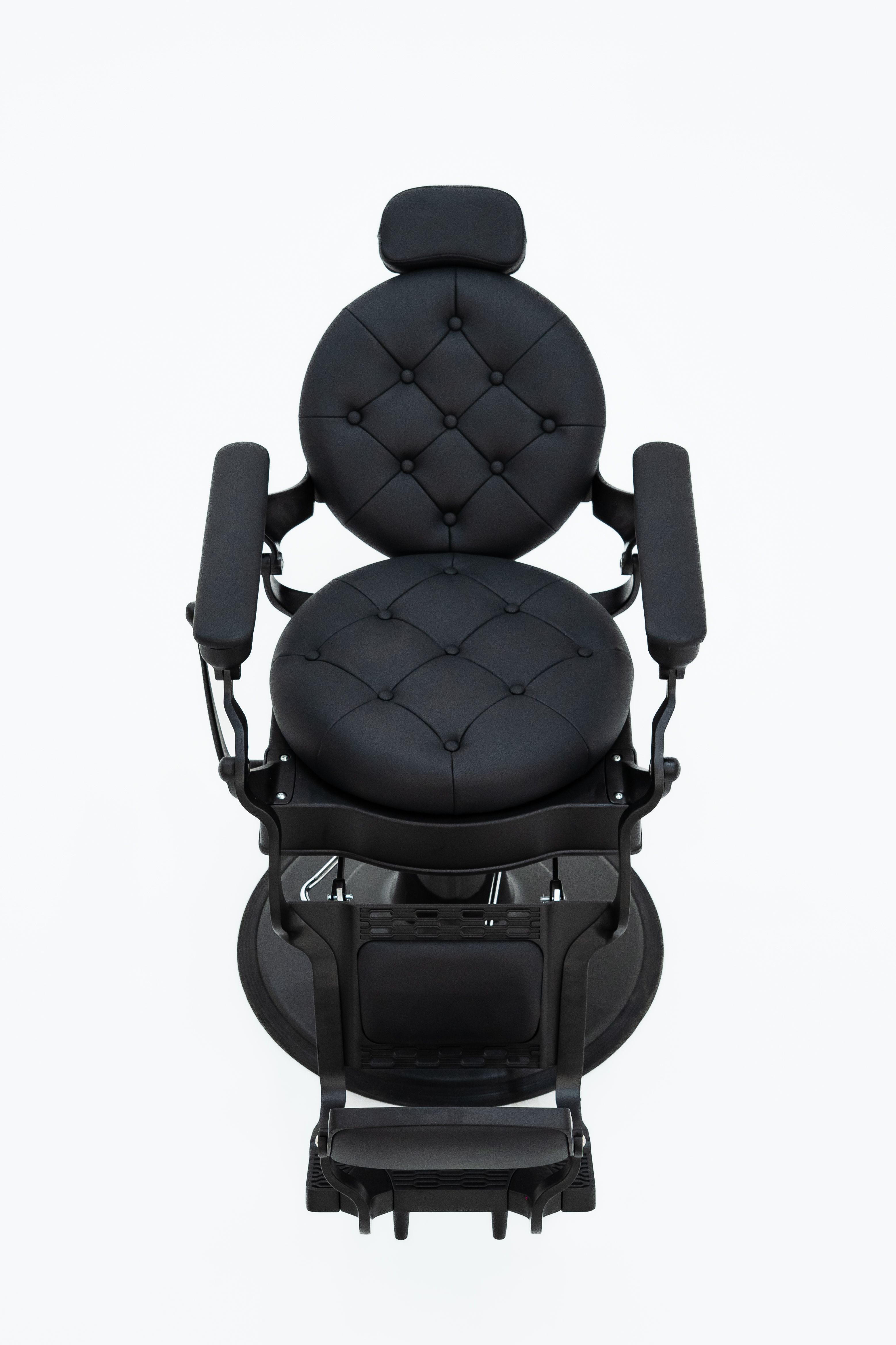 Strong Black Barber Chair