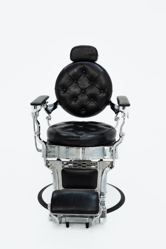 Strong Black Barber Chair